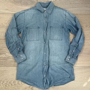 Club Monaco Lightweight Denim Shirt